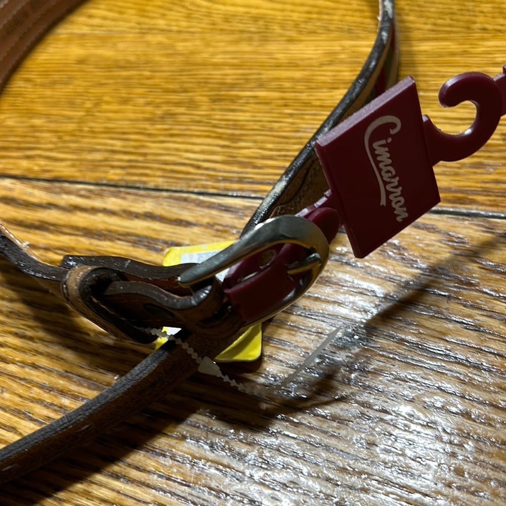 Cimmaron brand western Southwest style belt.  Size 30.  Genuine leather.